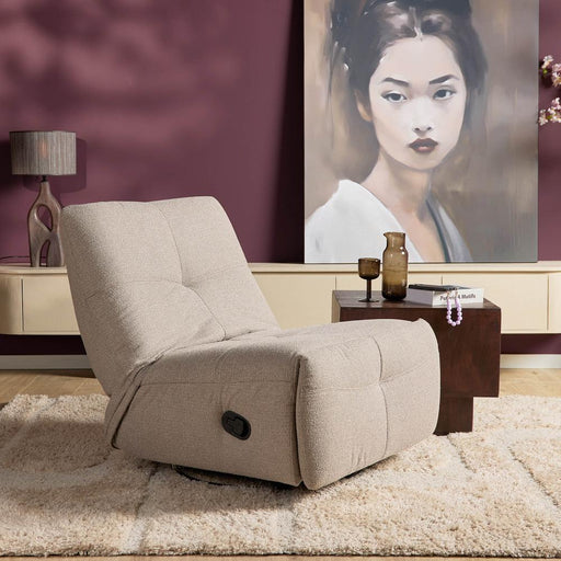 Relaxfauteuil Lazy - Taupe-Fauteuils-Starfurn