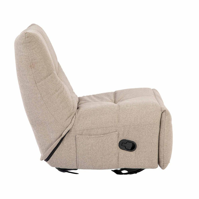 Relaxfauteuil Lazy - Taupe-Fauteuils-Starfurn