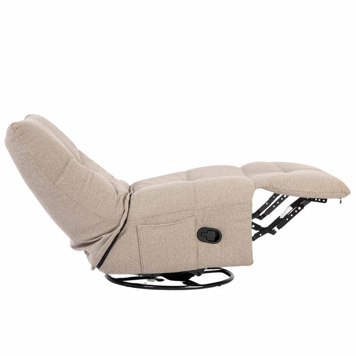 Relaxfauteuil Lazy - Taupe-Fauteuils-Starfurn