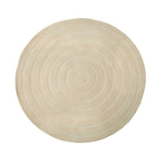 Rond vloerkleed 200x200 Agra Polyester Taupe-Ronde vloerkleden-LABEL51