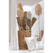 Rond vloerkleed Naturel Maize Rond 79 cm 79x79x1 cm-Ronde vloerkleden-J-Line