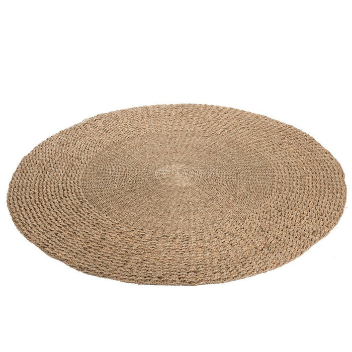 Rond vloerkleed Naturel Zeegras Rond 120 cm 120x120x1 cm-Ronde vloerkleden-J-Line