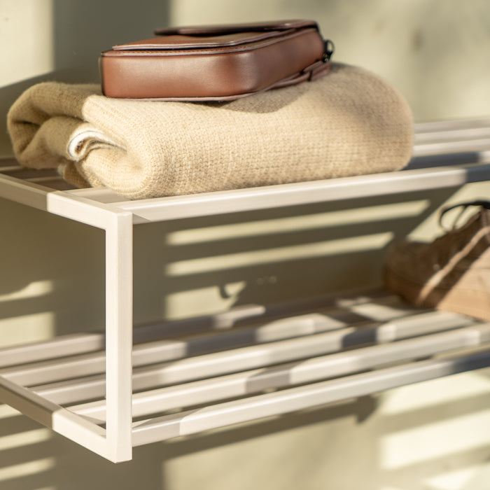 SCHOOL 120 Schoenenrek - Silky Taupe | Spinder Design-Schoenenrekken-Spinder