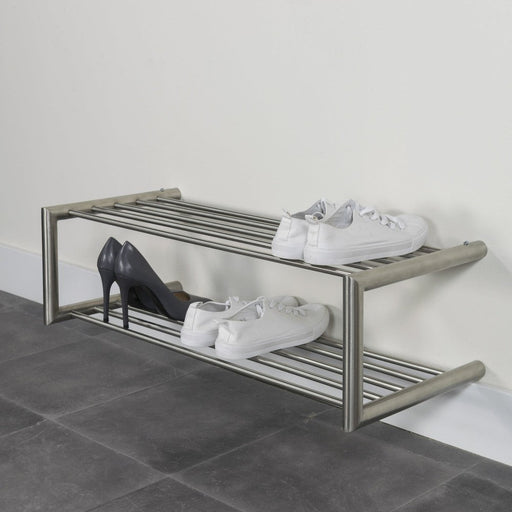 SOENZ Schoenenrek | RVS | 34x80x23 Spinder Design-Schoenenrekken-Spinder