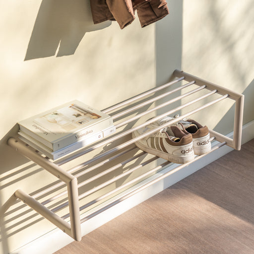 SOENZ Schoenenrek - Silky Taupe | Spinder Design-Schoenenrekken-Spinder
