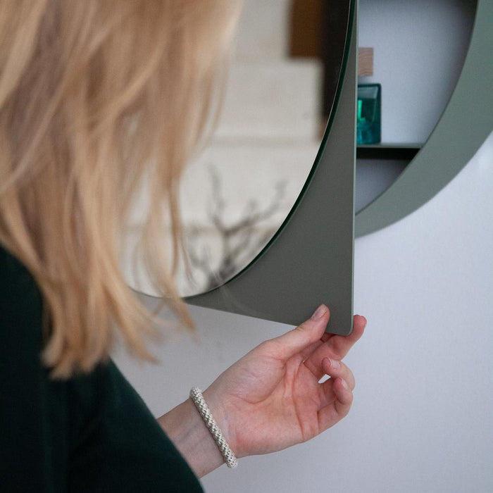 SONNET Spiegelkast L - Dusty Green Spinder Design-Spiegels-Spinder