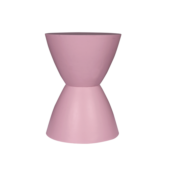 STARFURN Bijzettafel Abbey Roze Mangohout 33 cm 33x33x45 cm-Bijzettafels-Starfurn