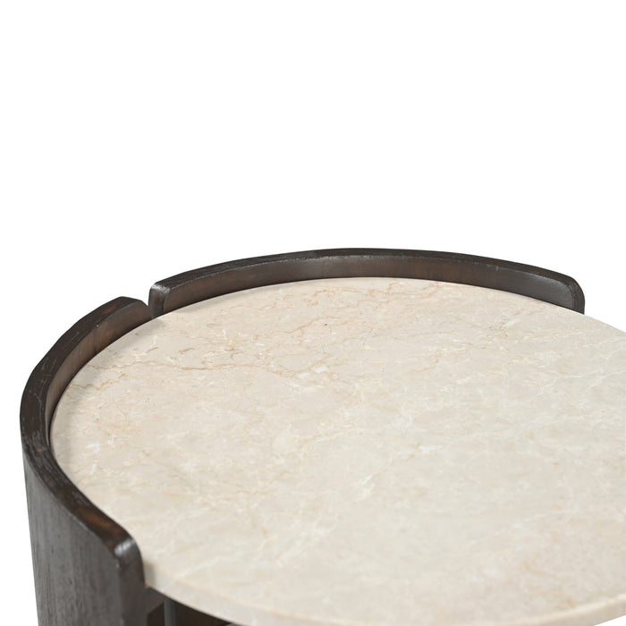 STARFURN Bijzettafel Alva Marmer 70 cm