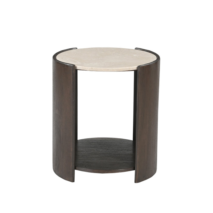 STARFURN Bijzettafel Alva Marmer 70 cm