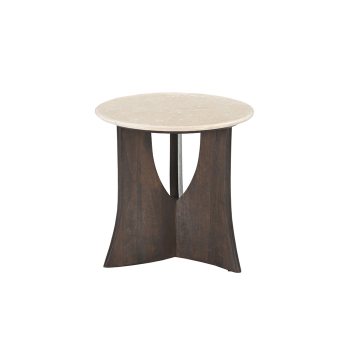 STARFURN Bijzettafel Alva Marmer 70 cm