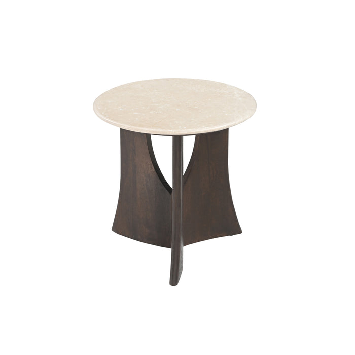 STARFURN Bijzettafel Alva Marmer 70 cm