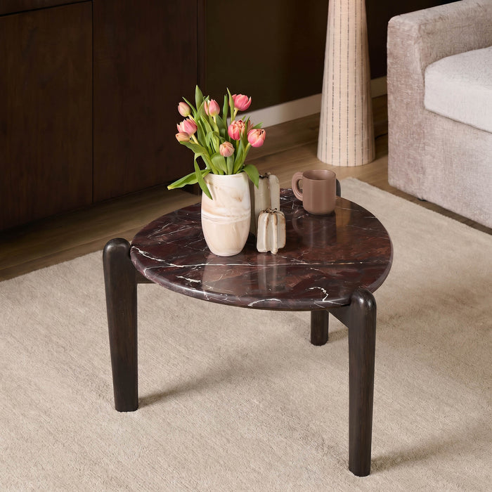 STARFURN Bijzettafel Alva Marmer 70 cm-Bijzettafels-Starfurn