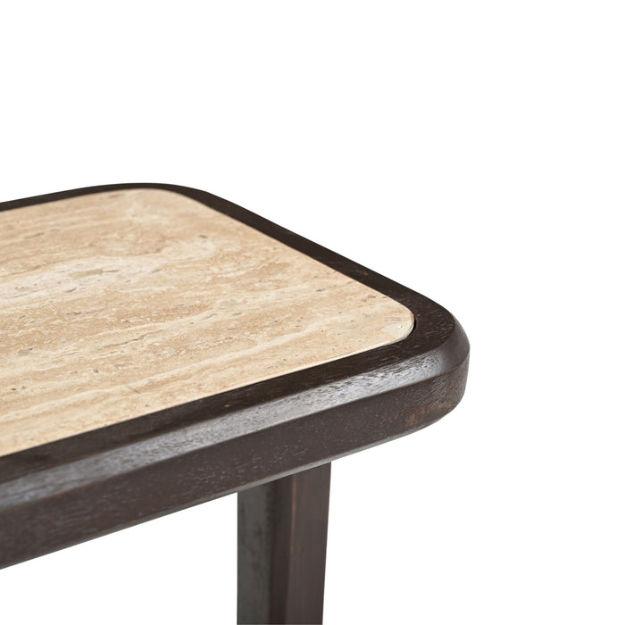 STARFURN Bijzettafel Arvid Bruin Mangohout 39 cm 39x29x58 cm