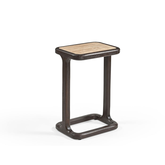 STARFURN Bijzettafel Arvid Bruin Mangohout 39 cm 39x29x58 cm