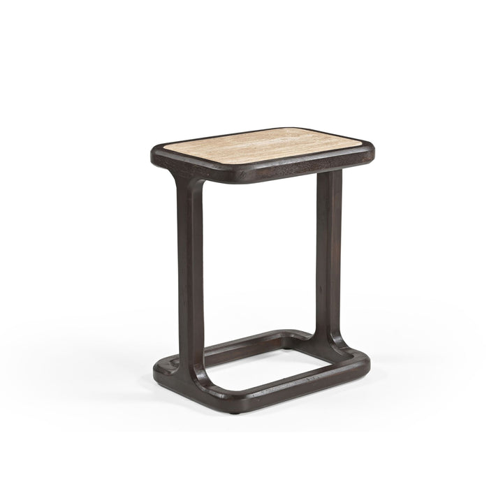 STARFURN Bijzettafel Arvid Bruin Mangohout 39 cm 39x29x58 cm