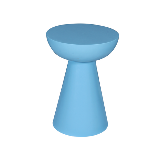 STARFURN Bijzettafel Blauw Mangohout 30 cm 30x30x42 cm-Bijzettafels-Starfurn