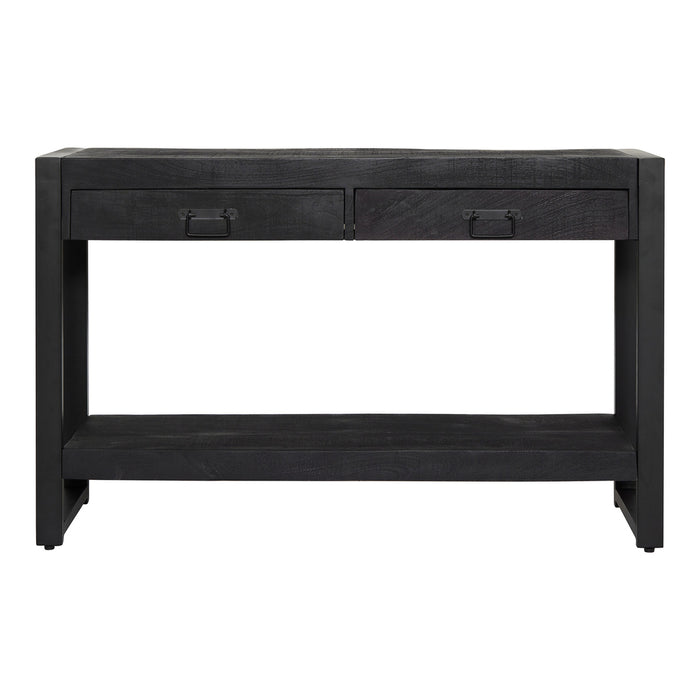 STARFURN Bijzettafel Boaz Zwart 120 cm 120x35x76 cm-Bijzettafels-Starfurn