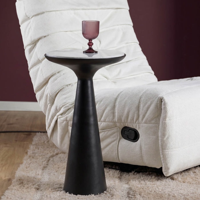 STARFURN Bijzettafel Essy Zwart 38 cm 38x38x63 cm-Bijzettafels-Starfurn