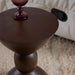 STARFURN Bijzettafel Ron Bruin Mangohout 30 cm 30x30x40 cm-Bijzettafels-Starfurn