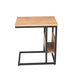 STARFURN Bijzettafel Slider Naturel Metaal 48x32 cm STF STF-3041-Bijzettafels-Starfurn