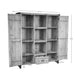 STARFURN Boekenkast Britt Mangohout Naturel 150cm-Boekenkasten-Starfurn