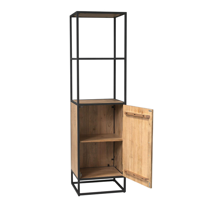 STARFURN Boekenkast Dakota 1 deur | 55 cm-Boekenkasten-Starfurn
