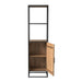 STARFURN Boekenkast Dakota 1 deur | 55 cm-Boekenkasten-Starfurn