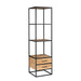 STARFURN Boekenkast Dakota 2 lades | 55 cm-Boekenkasten-Starfurn