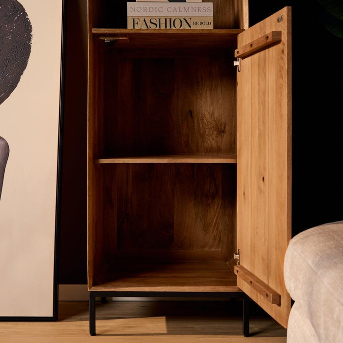 STARFURN Boekenkast Madison Naturel 55 cm 55x45x200 cm-Boekenkasten-Starfurn