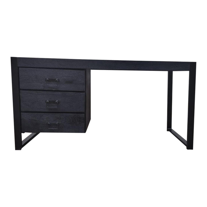 STARFURN Bureau Boaz Zwart 145x58x74 cm-Bureaus-Starfurn