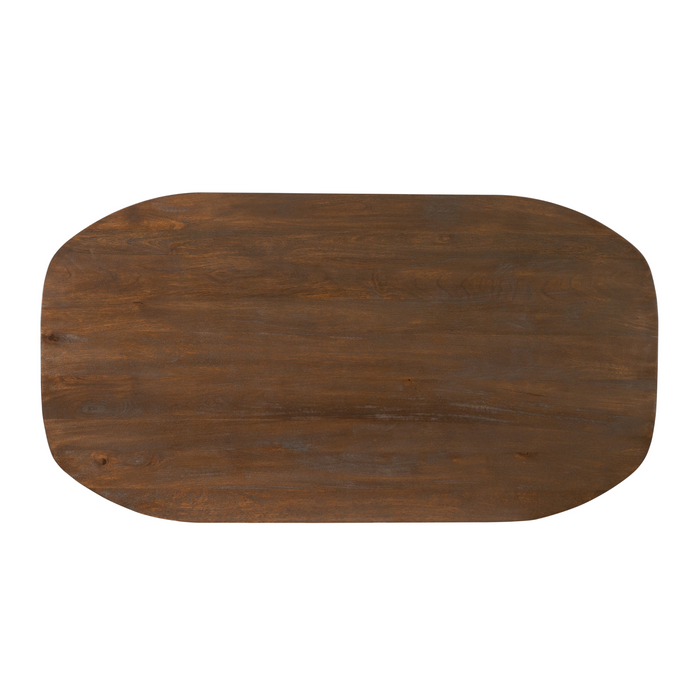 STARFURN Bureau Bruin Mangohout 150x89 cm-Bureaus-Starfurn