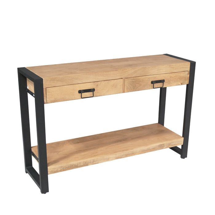 STARFURN Consoletafel Britt Mangohout Naturel 120cm-Consoletafels-Starfurn