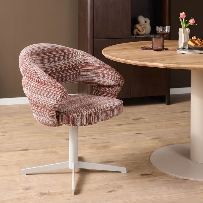 STARFURN Draaibare eetkamerstoel Jade Bruin-Eetkamerstoelen-Starfurn