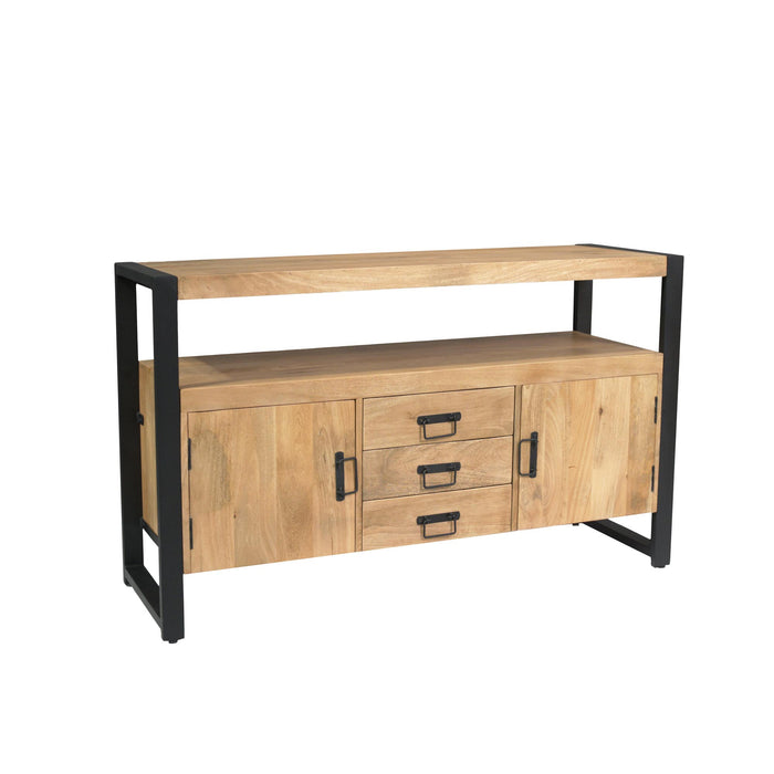 STARFURN Dressoir Britt Mangohout Naturel 135cm-Dressoirs-Starfurn
