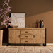 STARFURN Dressoir Britt Mangohout Naturel 160cm-Dressoirs-Starfurn