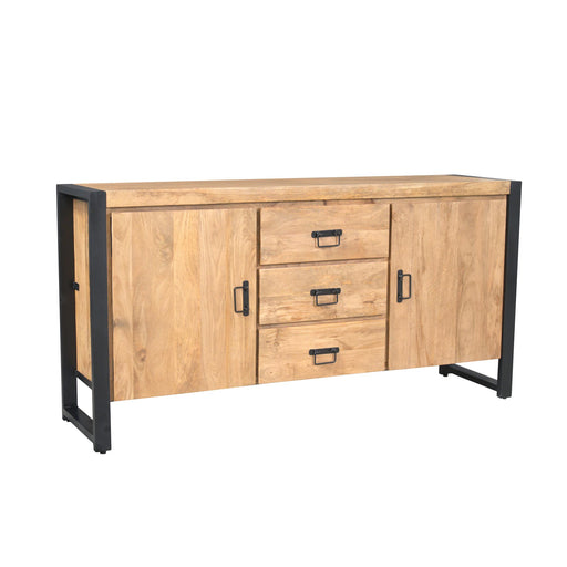 STARFURN Dressoir Britt Mangohout Naturel 160cm-Dressoirs-Starfurn