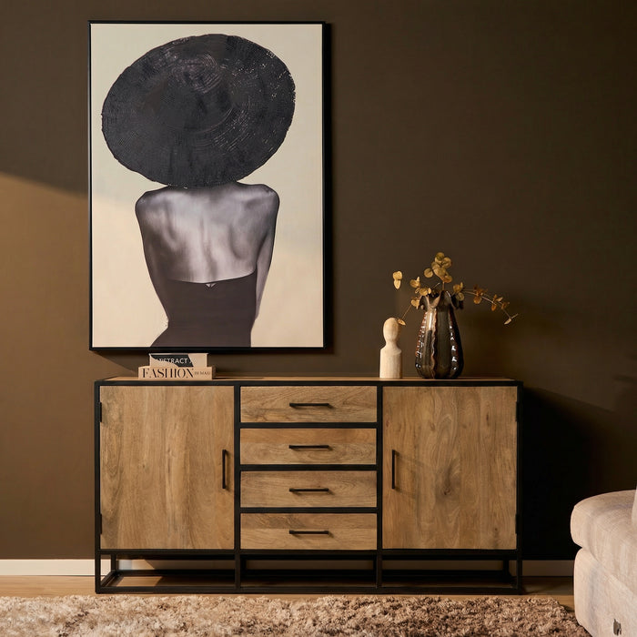 STARFURN Dressoir Dakota | 165 cm-Dressoirs-Starfurn