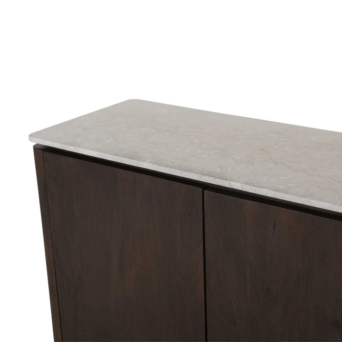 STARFURN Dressoir Dallas Bruin Mangohout 165 cm-Dressoirs-Starfurn