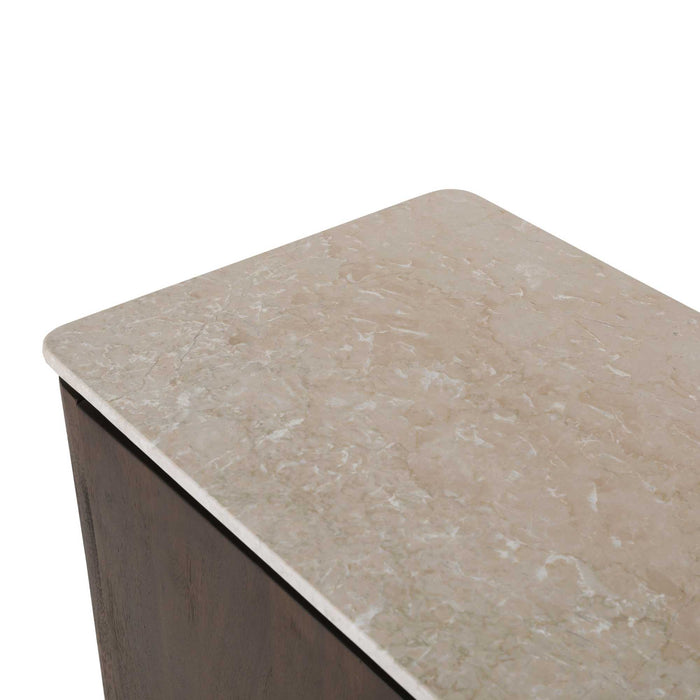 STARFURN Dressoir Dallas Bruin Mangohout 165 cm-Dressoirs-Starfurn