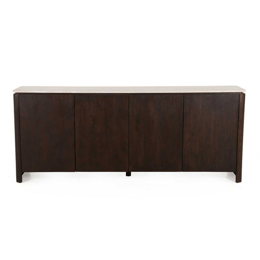 STARFURN Dressoir Dallas Bruin Mangohout 210 cm-Dressoirs-Starfurn