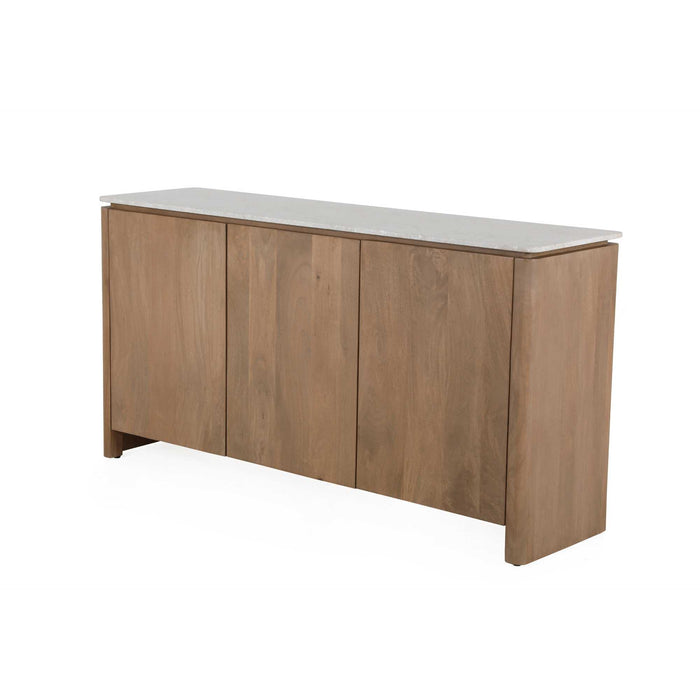 STARFURN Dressoir Dallas Naturel Mangohout 165 cm-Dressoirs-Starfurn