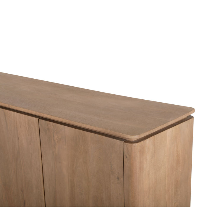 STARFURN Dressoir Dallas Naturel Mangohout 210 cm-Dressoirs-Starfurn