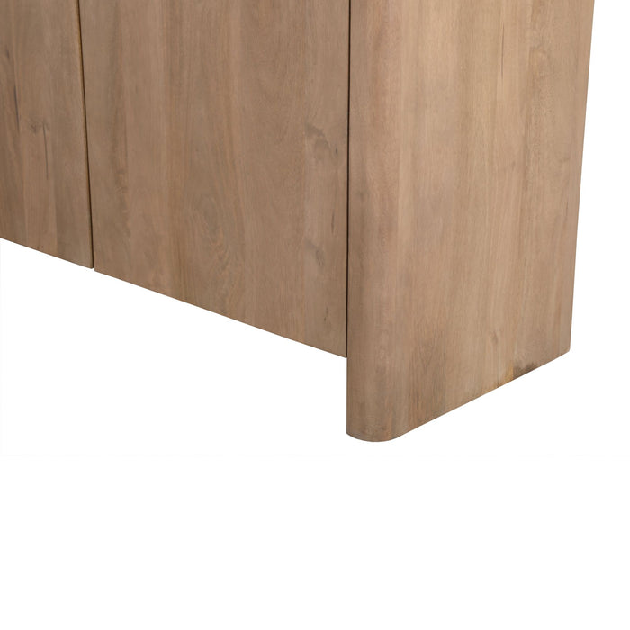 STARFURN Dressoir Dallas Naturel Mangohout 210 cm-Dressoirs-Starfurn