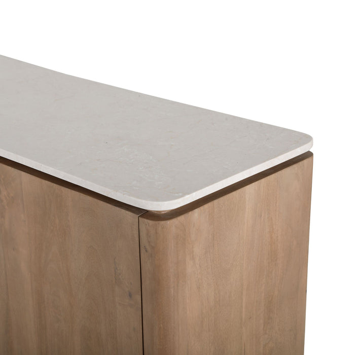 STARFURN Dressoir Dallas Naturel Mangohout 210 cm-Dressoirs-Starfurn