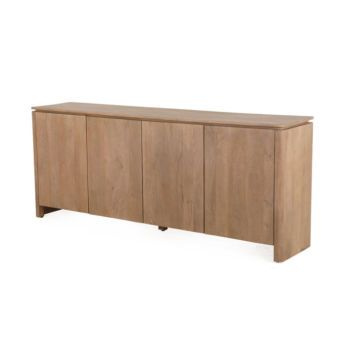 STARFURN Dressoir Dallas Naturel Mangohout 210 cm-Dressoirs-Starfurn