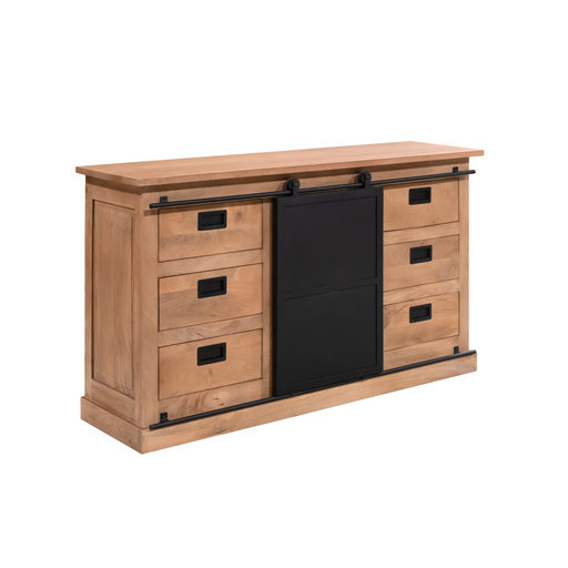 STARFURN Dressoir Fresno Naturel 160x45 cm STF-713-Dressoirs-Starfurn