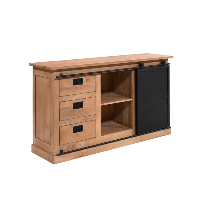 STARFURN Dressoir Fresno Naturel 160x45 cm STF-713-Dressoirs-Starfurn