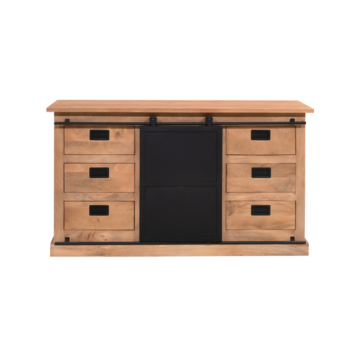 STARFURN Dressoir Fresno Naturel 160x45 cm STF-713-Dressoirs-Starfurn