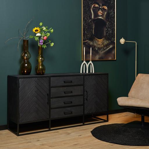 STARFURN Dressoir New York 165 cm 165x45x85 cm-Dressoirs-Starfurn