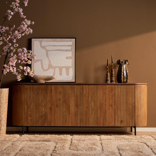 STARFURN Dressoir Solana 210 cm Naturel 210x45x90 cm-TV-meubels-Starfurn
